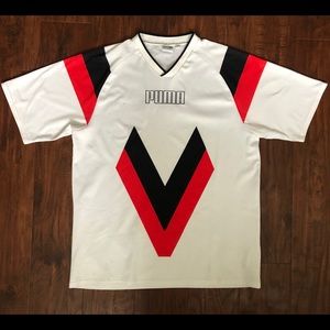 Puma Heritage Soccer Jersey White [M]